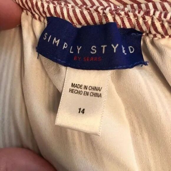 Simply Styled Off-Shoulder Striped Maxi Dress Simply Style - Picture 5 of 5